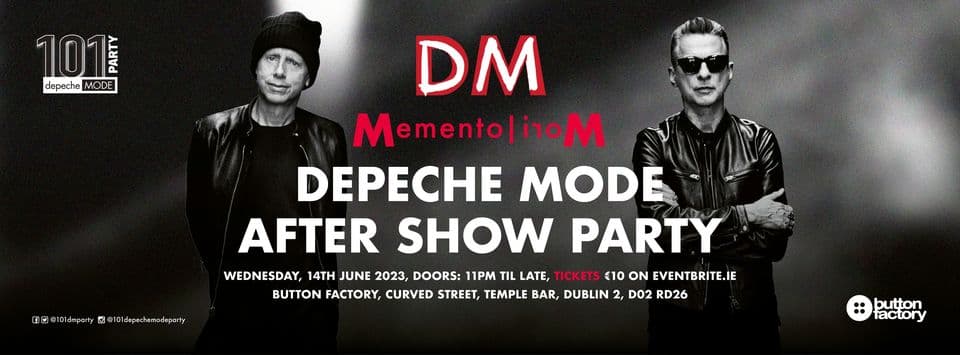 Depeche Mode Memento Mori After Show Party (after Malahide Castle concert, Dublin)