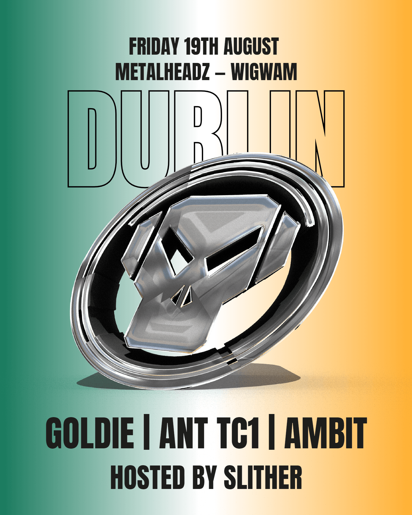 Slither: Goldie / Ant TC1 / Ambit (Metalheadz Showcase)